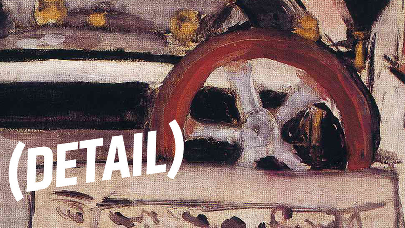 Illustration for article titled This Is The First Painting From A Driver's POV Ever
